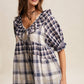 Meadow Plaid Ruffle Top