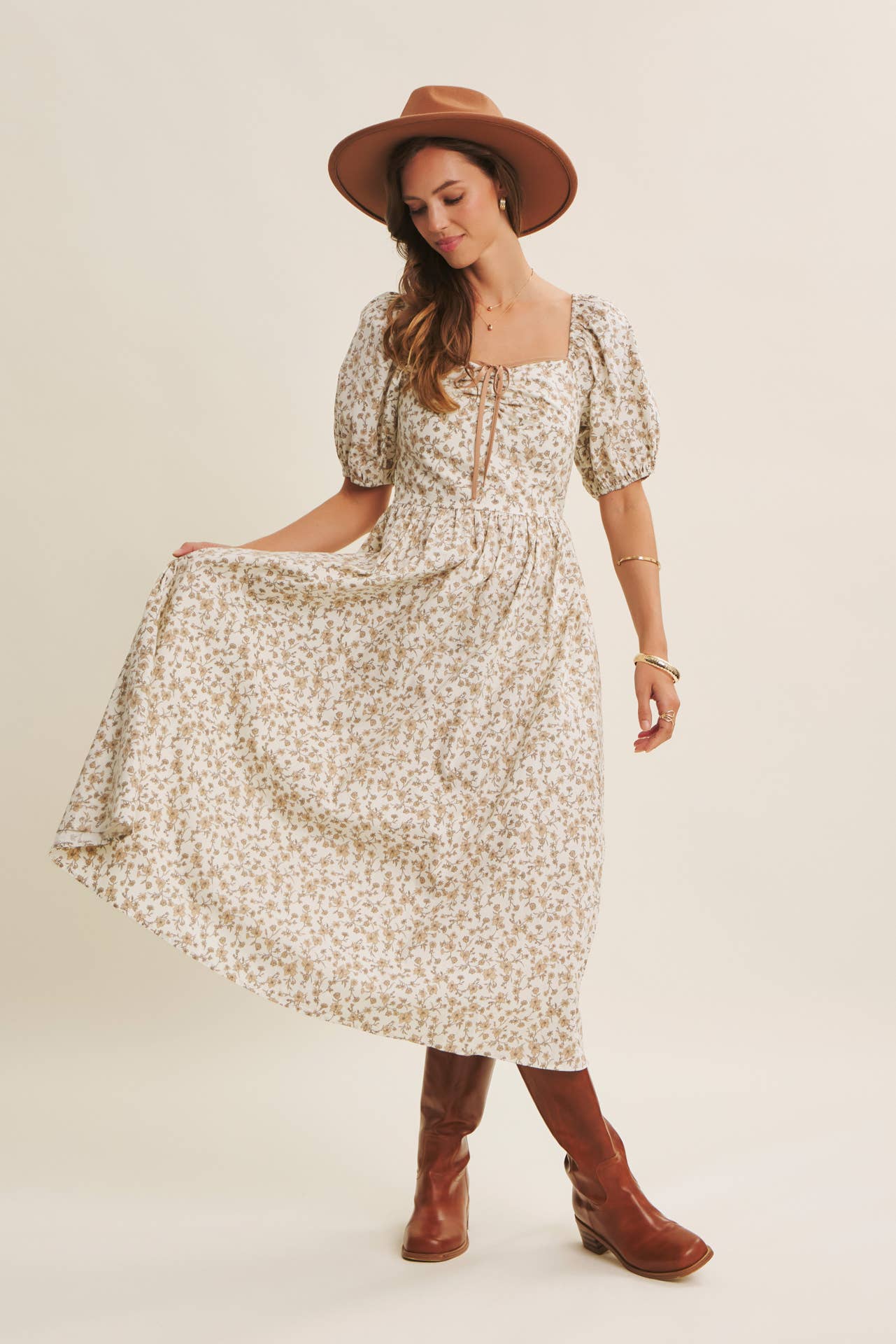 Golden Hour Midi Dress