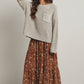 Drop Shoulder Sweater