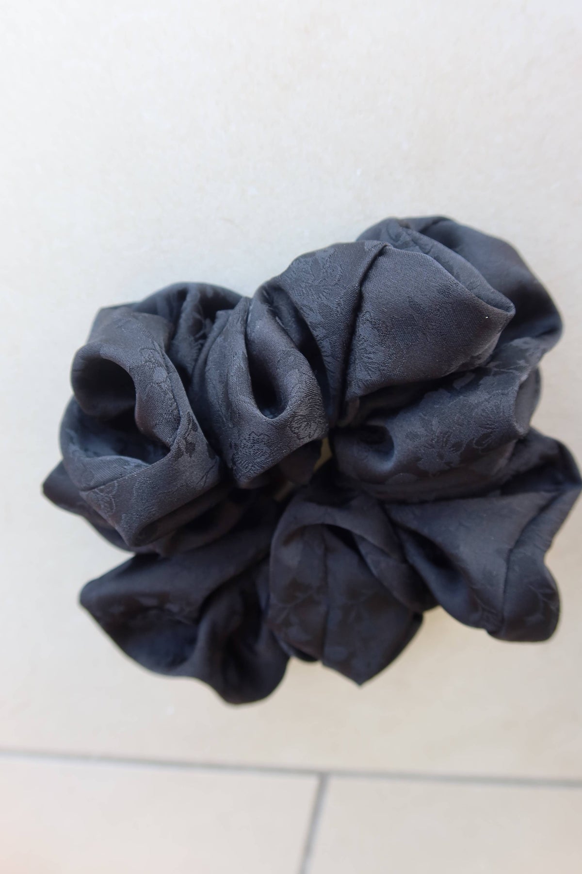Nocturne Floral Jumbo Scrunchie