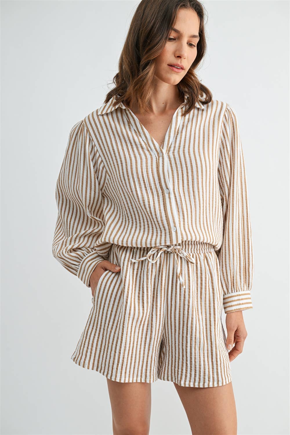 Driftwood Stripe Shorts