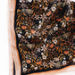 100% Silk Bandana Scarf -Midnight Garden Floral Western Wear