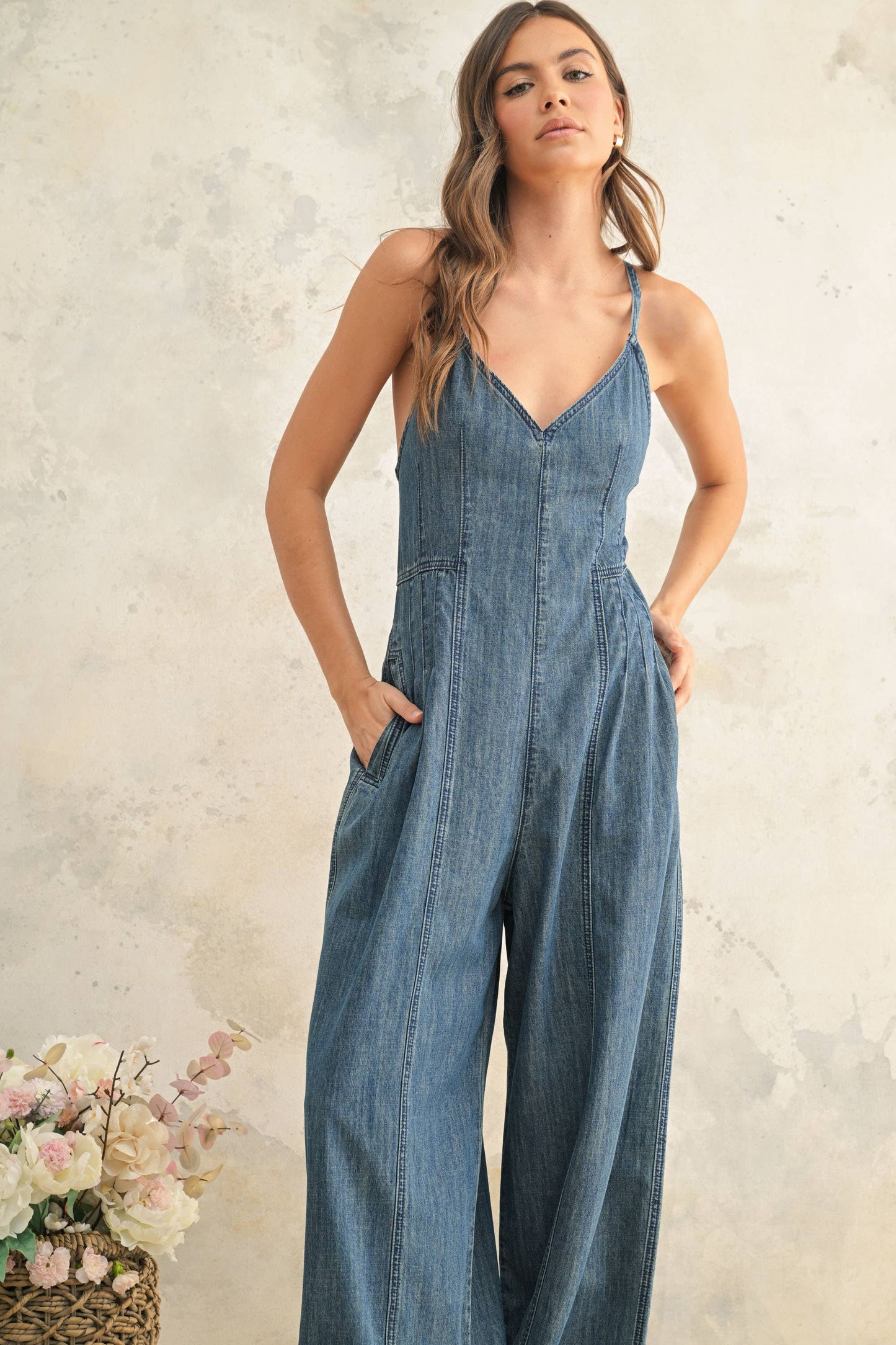 Chambray Everyday Jumpsuit