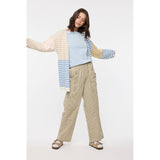 MULTICOLOR STRIPED SWEATER CARDIGAN