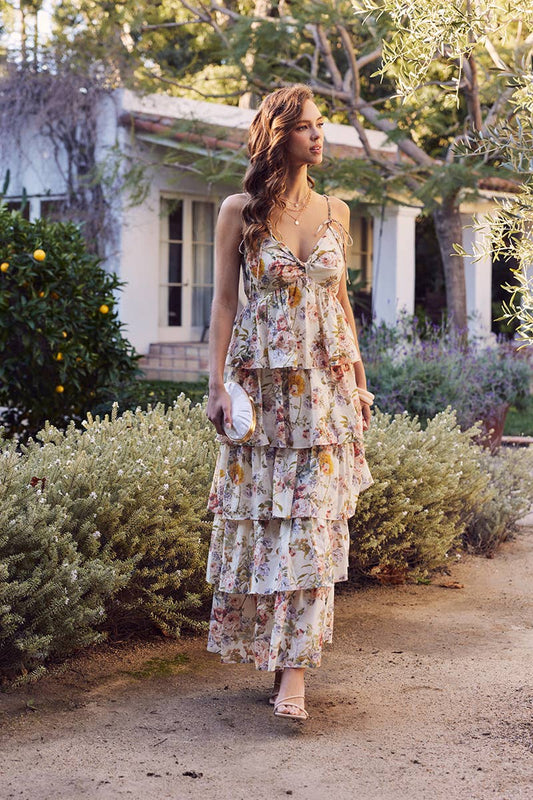 Call for Romance Cotton Maxi Dress
