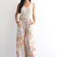 Café Terrace Wide Leg Pants