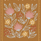 No Rain, No Flowers Floral Vinyl Sticker