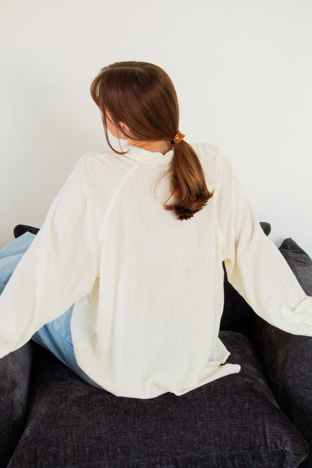 Raw Honey Ponytail Cuff