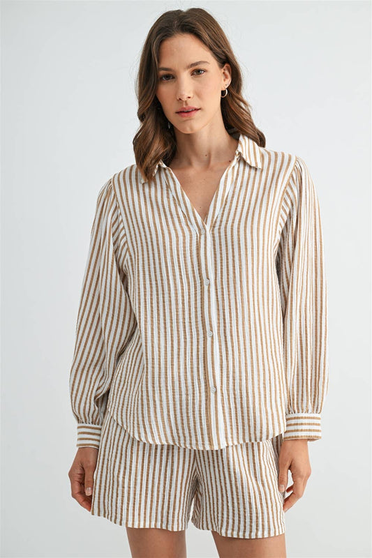 Driftwood Stripe Shirt