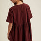 Corduroy Mini Dress