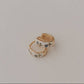 Daphne Tea Cup Hoops