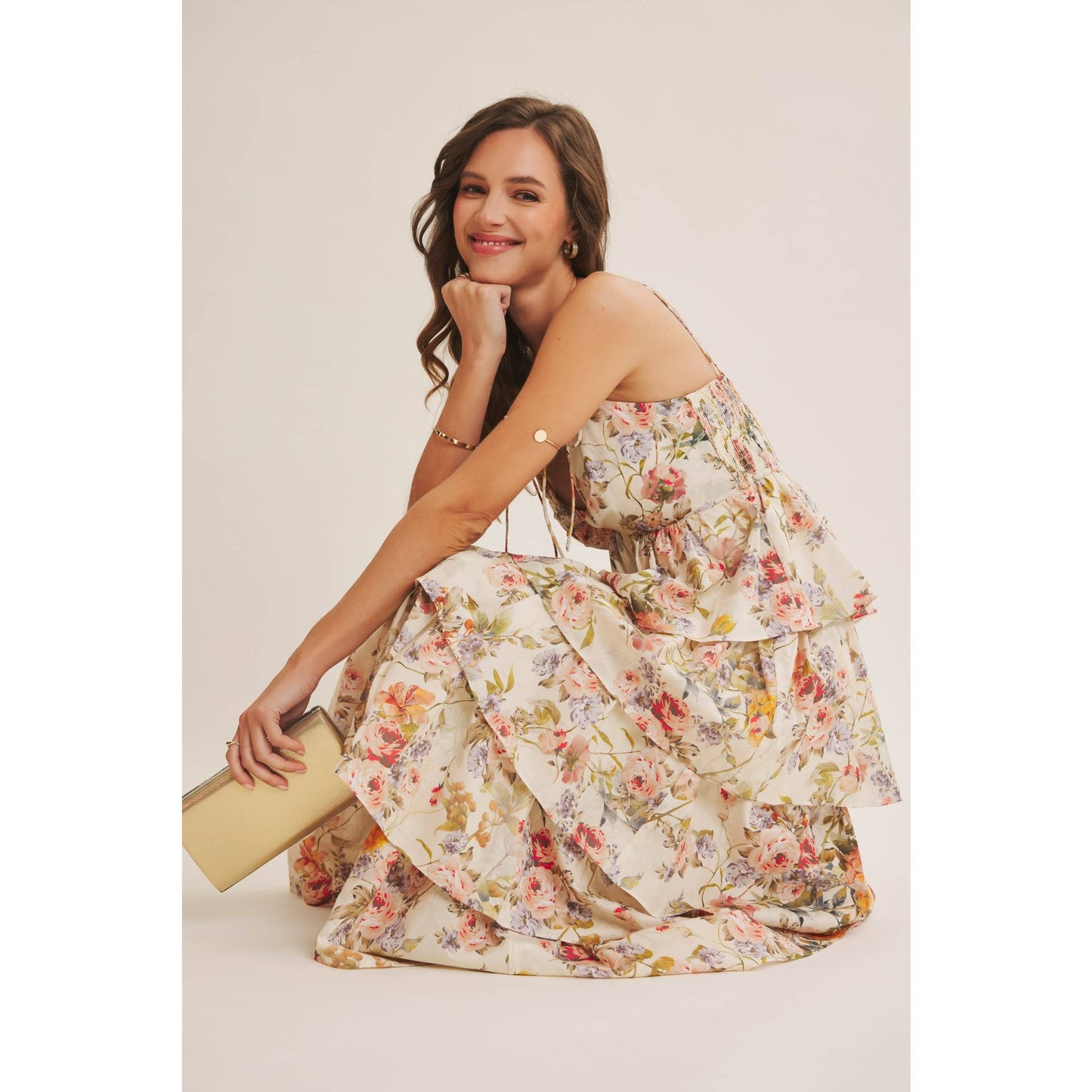 Call for Romance Cotton Maxi Dress