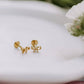 Bow Flat Back Studs