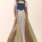 Harvest Patchwork Overall Dress