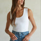 Double Layered Seamless Top (Multiple Colors)