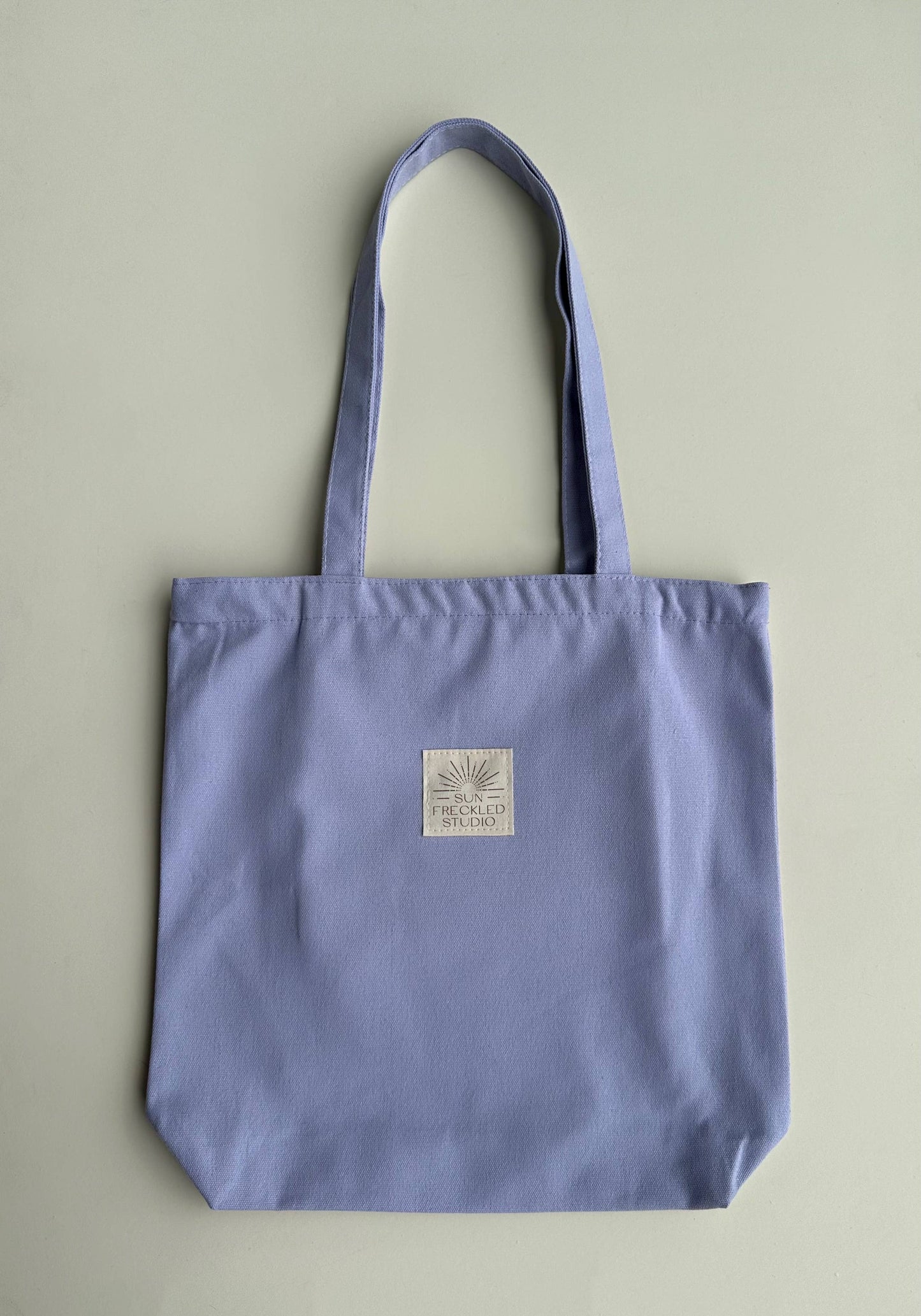Lilac Minimalist Tote Bag