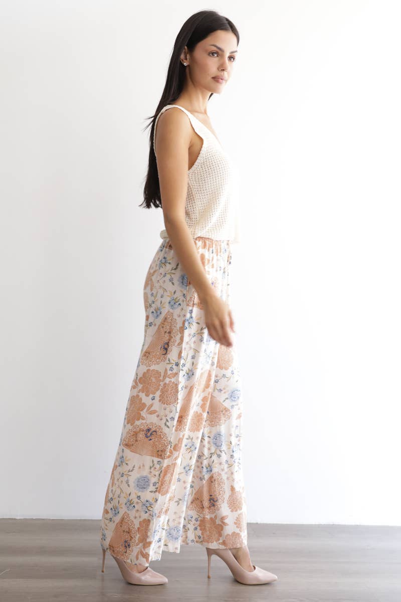 Café Terrace Wide Leg Pants