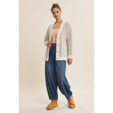 WARM SWEATER CARDIGAN WITH POCKETS