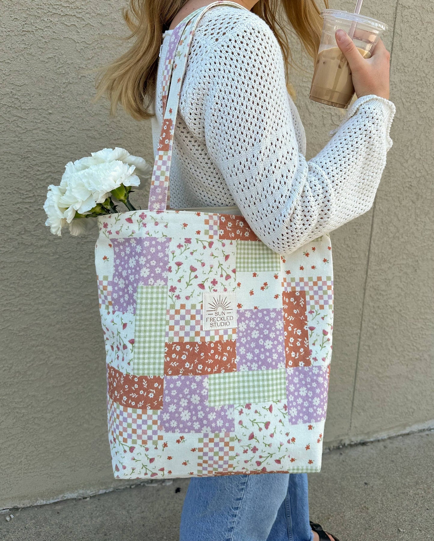 Flower Patch Tote Bag
