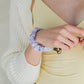 Lavender Dream Satin Keychain