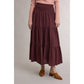 Poppy Dot Midi Skirt