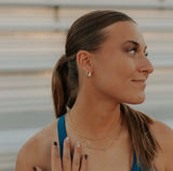 Grace Pearl Hoops