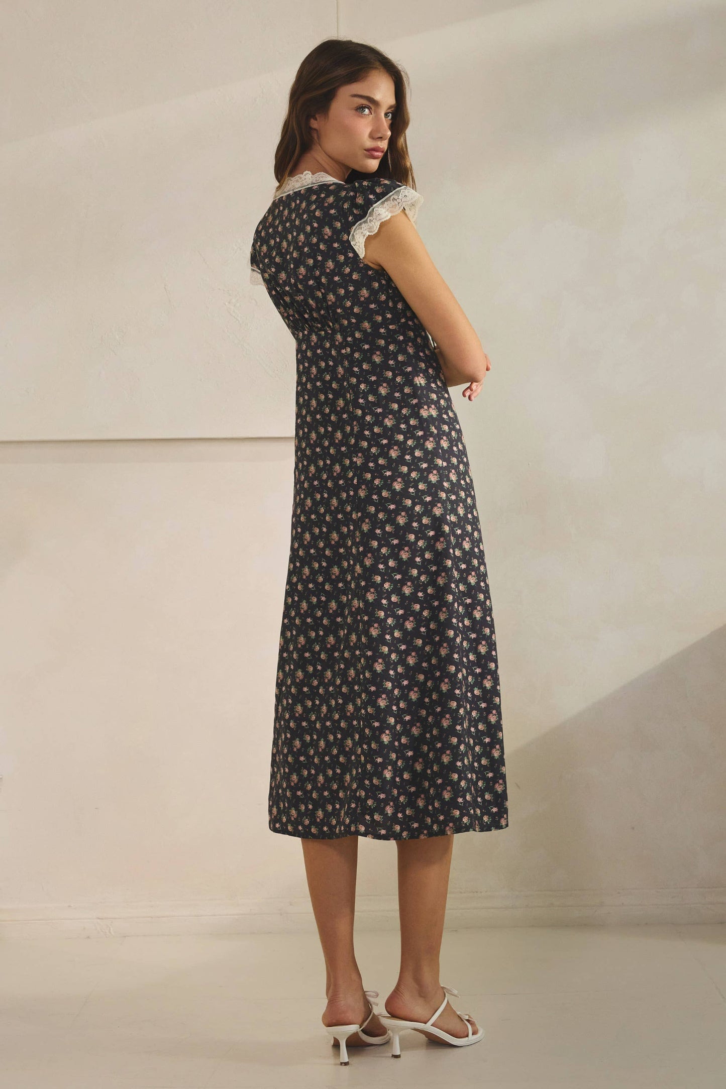 Lacie Button Down Midi Dress