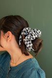 Gothic Gingham Jumbo Scrunchie