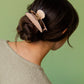 Black Trimmed Claw Clip