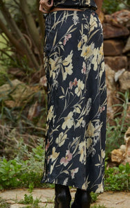 Maely's Floral Midi Skirt