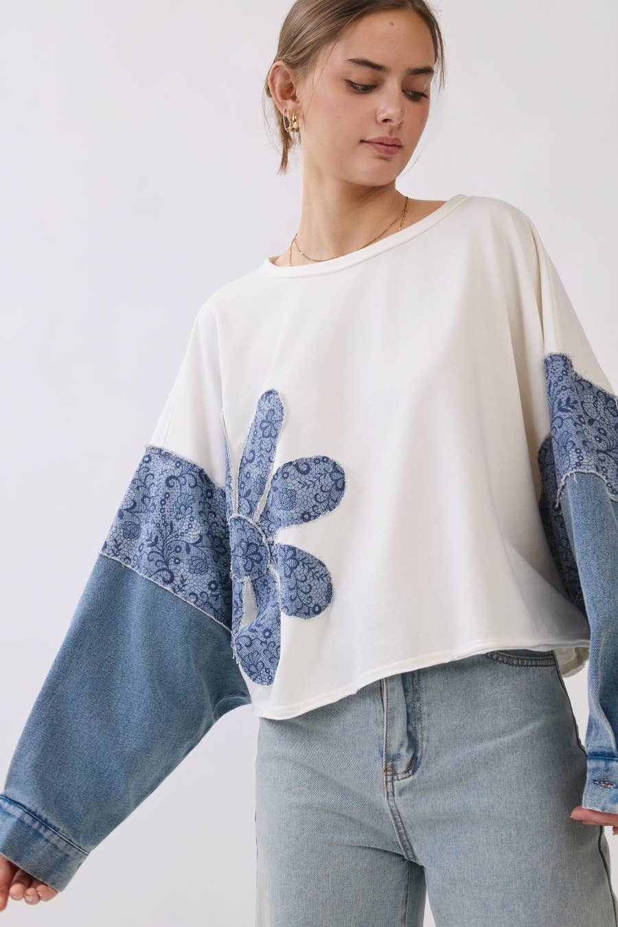 Old Soul Patchwork Top