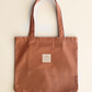 Terracotta Minimalist Tote Bag