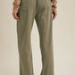 Olive Woven Pants