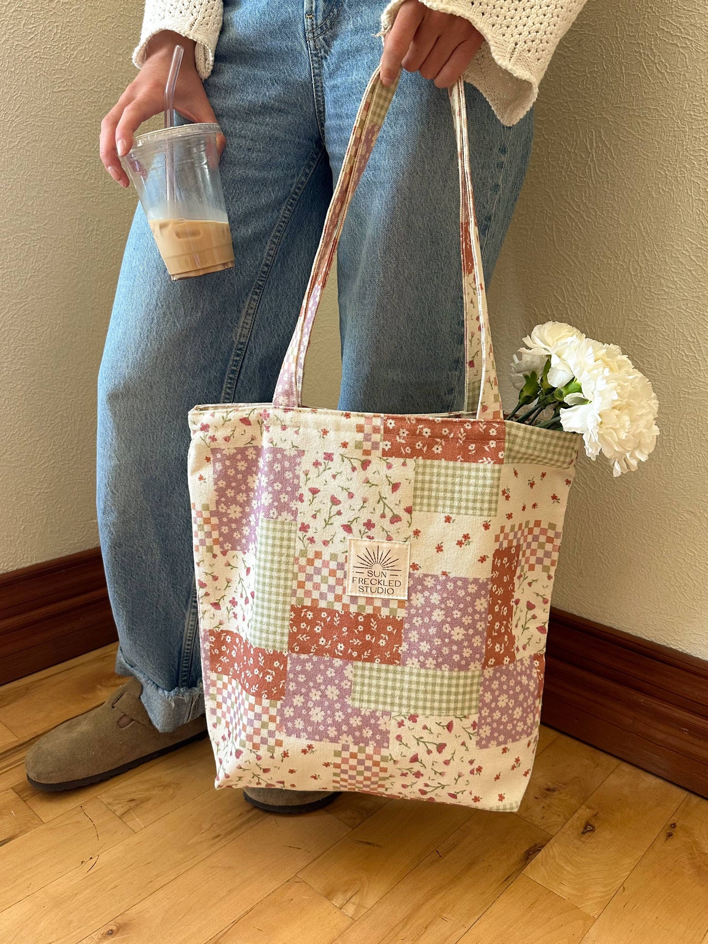 Flower Patch Tote Bag