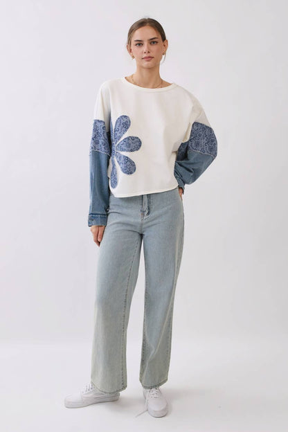 Old Soul Patchwork Top