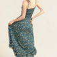 Angled Hem Maxi Dress
