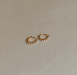 Grace Pearl Hoops