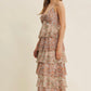 Floral Tiered Maxi Dress