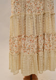 Floral Lace Midi Dress