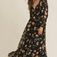 Crepe Chiffon Midi Dress