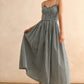 Gingham Maxi Dress