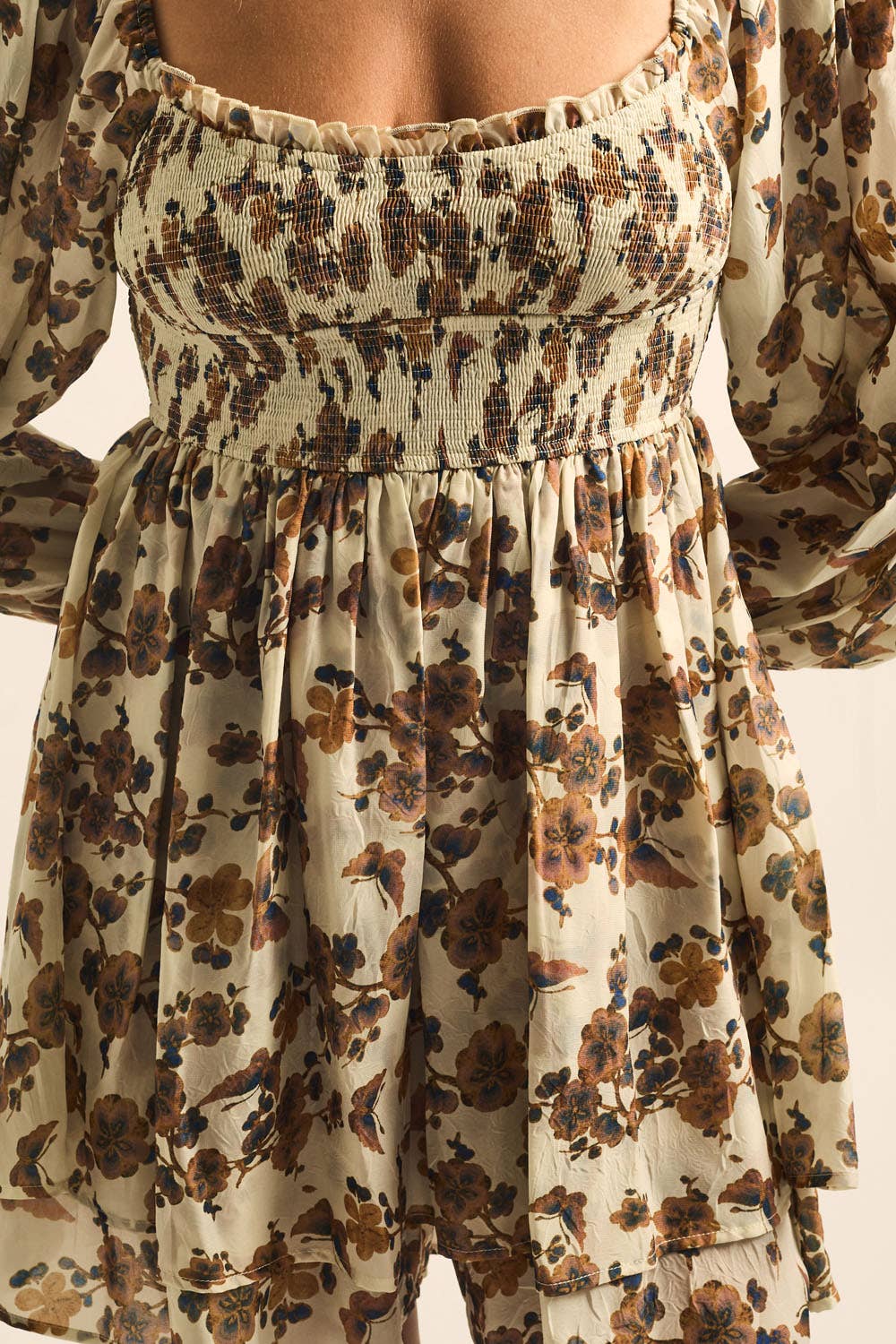 Autumn Bloom Romper