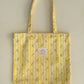Lemon Blossom Floral Tote Bag