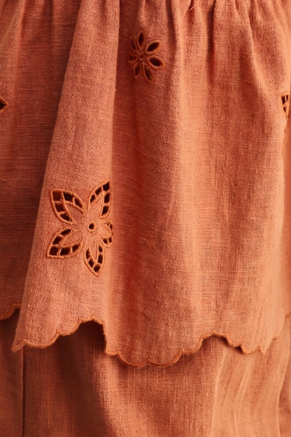 Terracotta Halter Top