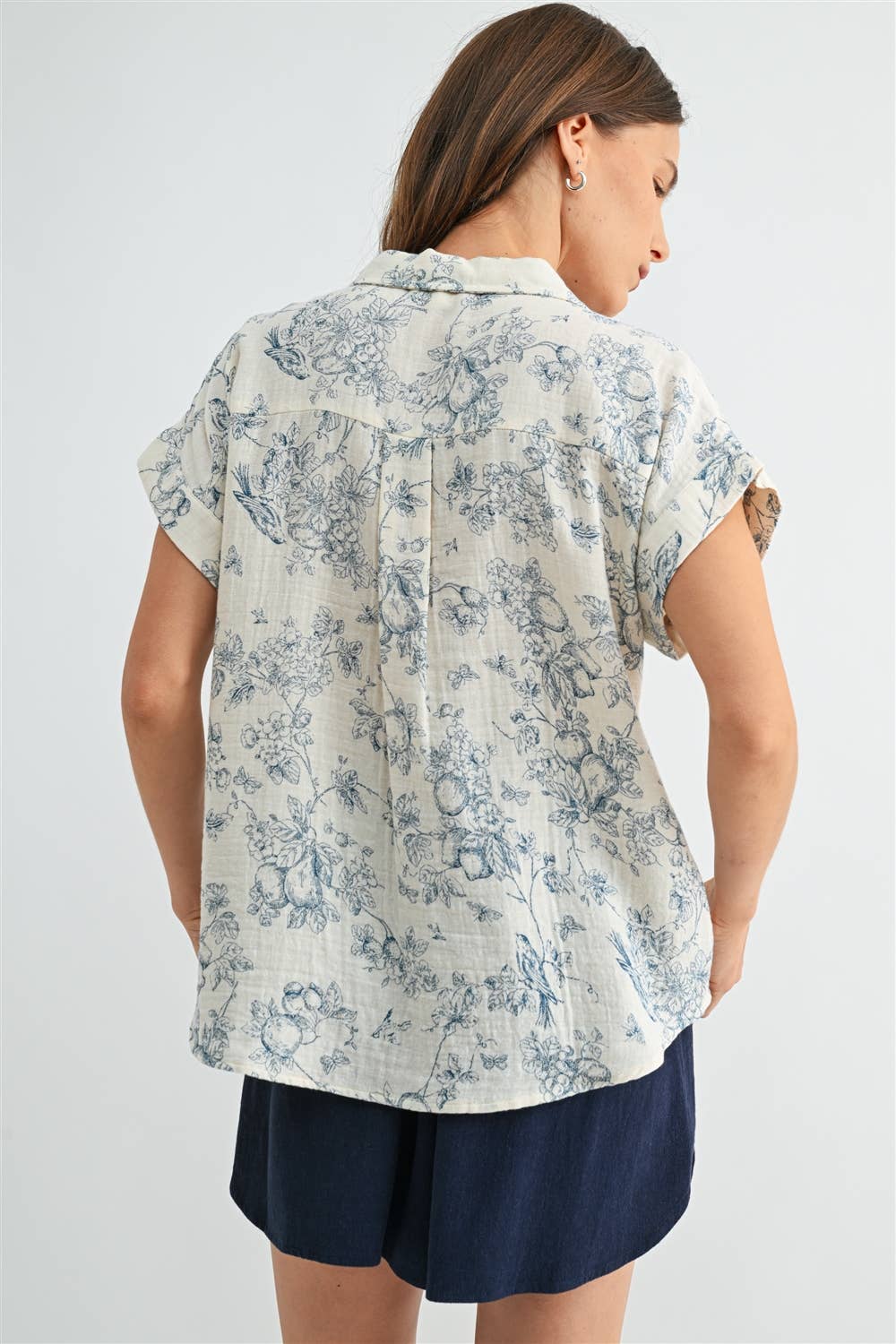 Blue Skies Button Down