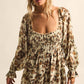 Autumn Bloom Romper