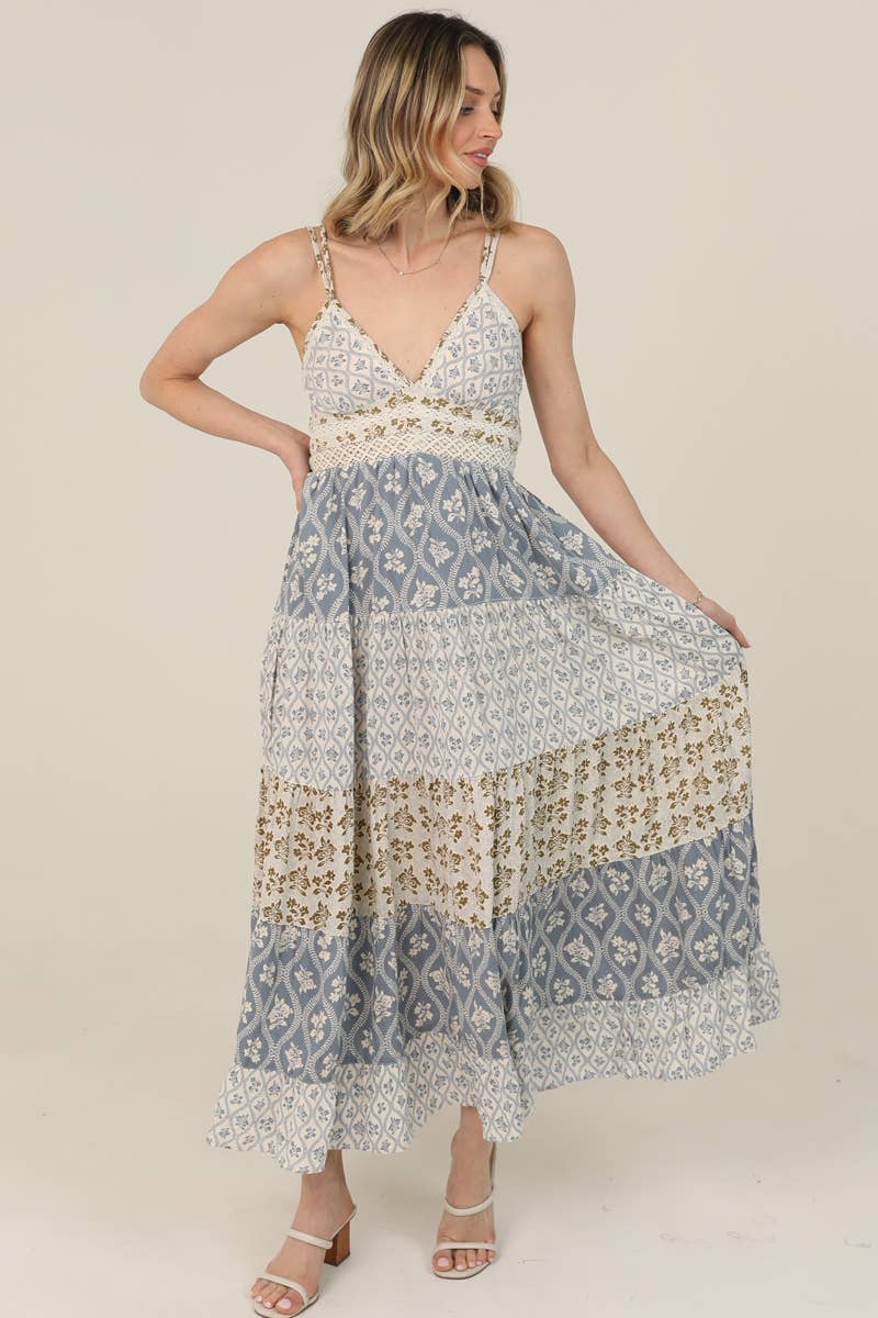 Seaside Soirée Maxi Dress