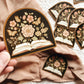 Book Lovers Magical Floral Novel Sticker 2.5" Bookish Decal