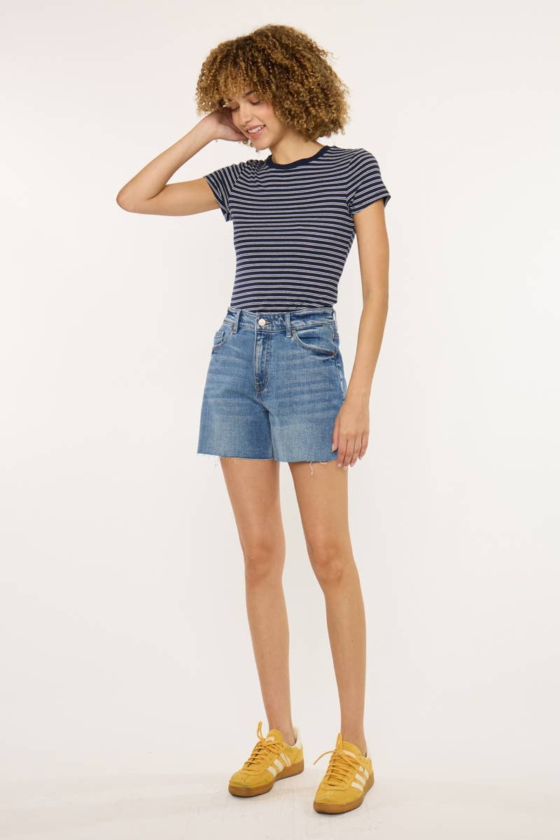 Weekender High Rise Denim Shorts