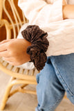 Espresso Jumbo Scrunchie